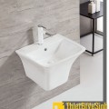 Chậu lavabo liền khối vuông Navier NV-422