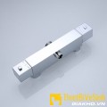 Sen cây tắm nóng lạnh vuông đồng thau xi mạ crome Navier NV-810 (tăng giảm nhiệt)