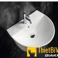 Chậu lavabo liền khối tròn Navier NV-426