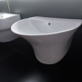 Chậu lavabo liền khối tròn Navier NV-426