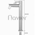 Vòi lavabo lạnh ống điếu tròn inox304 Navier NV-720L (30cm)