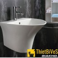 Chậu lavabo liền khối tròn Navier NV-426