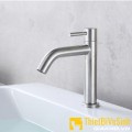 Vòi lavabo lạnh thân tròn inox 304 Navier NV-724