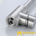 Vòi chén nóng lạnh uốn tròn inox304 Navier NV-206