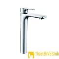 Vòi lavabo nóng lạnh đồng thau mạ Crome Navier NV-LCC11A (30cm)