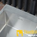 Chậu chén 2 ngăn đều liền khay inox 201 cao cấp Navier NV-12050C201