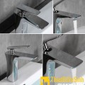 Vòi lavabo nóng lạnh đồng thau mạ Crom Navier NV-30068