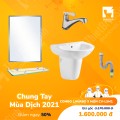 Combo Lavabo Tiêu Chuẩn 5 Món CV-L5M1