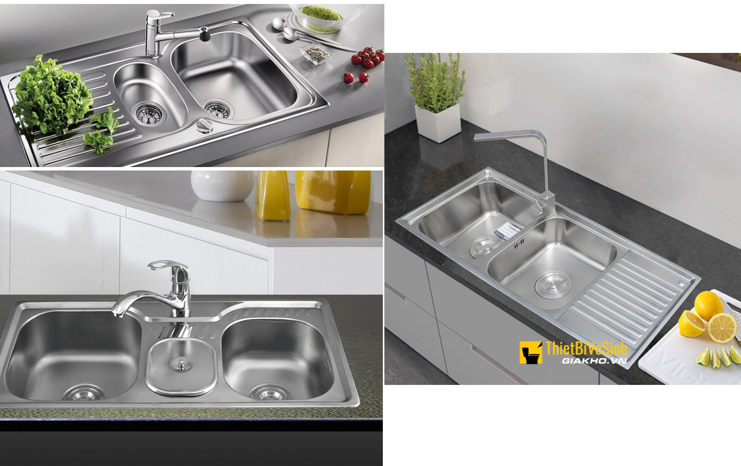 chậu chén inox