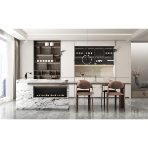 Tủ Bếp Chữ I Chất Liệu PVC Phủ PETG Cao Cấp Navier NV-5169