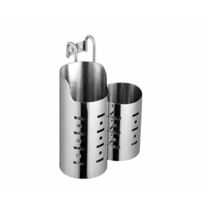 Ống Đựng Đũa 2 Ngăn Inox 304 Tiện Lợi Cao Cấp Navier NV-63L