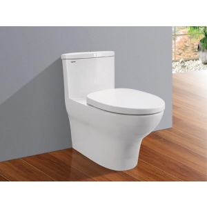 Bồn Cầu 1 Khối Viglacera V63 Nắp Êm