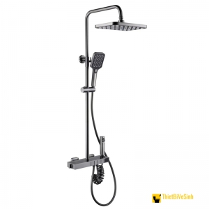 Sen Cây Tắm Nóng Lạnh Đồng Thau Cao Cấp Hiển Thị Nhiệt Độ Led NV-830