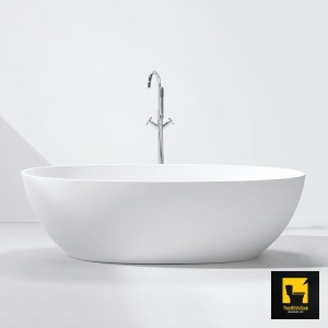 Bồn Tắm Nằm Oval Acrylic Cao Cấp Navier NV-1504