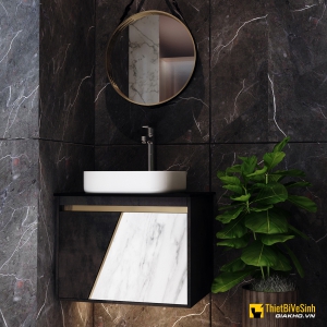 Tủ Lavabo Mặt Bàn Đá Navier Cao Cấp NV-456