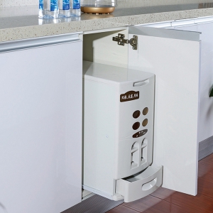 Thùng Gạo Âm Tủ Grob RB-18-4