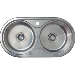 Chậu rửa bát inox Cata R-2 dương bàn 2 hố 02604300