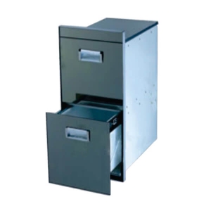 Thùng Gạo Mặt Gương 2 Ngăn Chính Hãng Faster FS-RC30