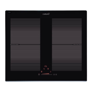 Bếp điện từ lắp âm 3 vùng nấu Cata IF 6002 BK 08074005