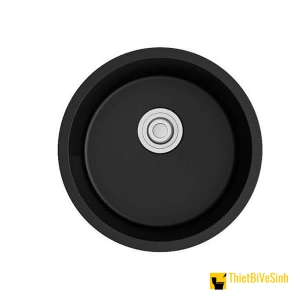 Chậu Rửa Chén Đá Tròn Đặt Âm Bàn Nhập Khẩu Navier NV-U0045-C0