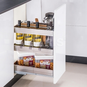 Giá dao thớt, gia vị, chai lọ cánh kéo Garis GM01.30