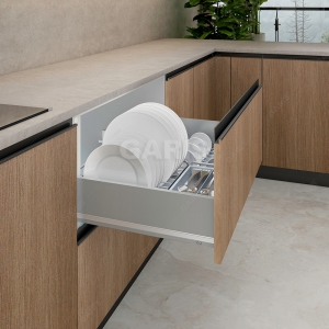 Giá bát đĩa, thìa đũa vách hộp Garis MD02.60V