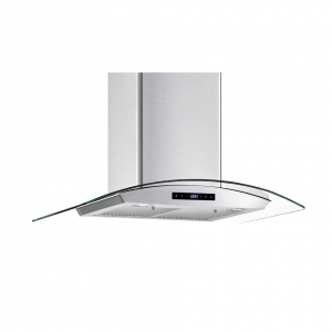 Máy Hút Mùi Kính Cong Mặt Kính Trắng Eurogold EUH02270