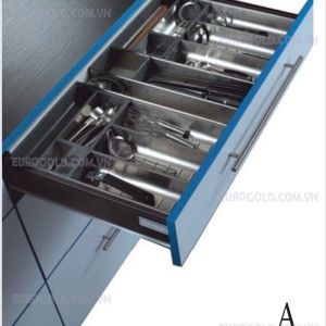 Khay chia thìa nĩa inox 304 Eurogold E0645A