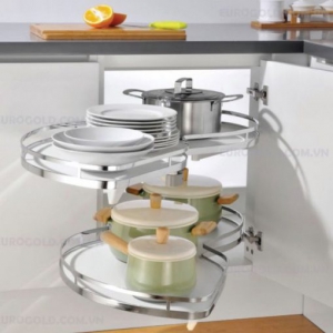 Mâm xoay hình lá mở trái Eurogold M0202L 