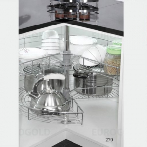 Mâm xoay inox 304 nan mở 3/4 – 270º EurogoldEP270A 