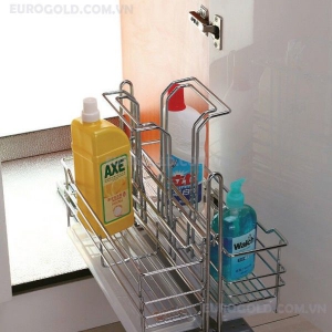 Giá đựng chai lọ tẩy rửa inox Eurogold EGSL300