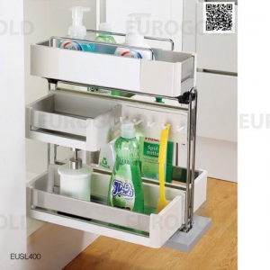 Giá đựng chai lọ tẩy rửa inox Eurogold EUSL400