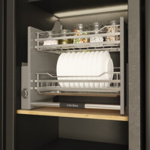 Rổ Chén Đĩa Di Động Lento 700mm Cucina 504 76 005