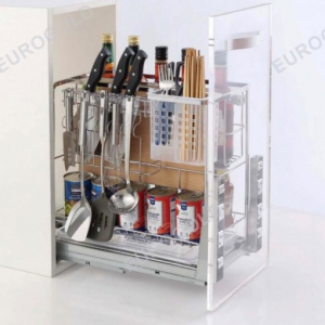 Giá dao thớt khung rổ inox 304 Eurogold EP40F