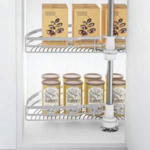 MÂM XOAY 1/2 INOX MỜ 304 GROB GV304-180A