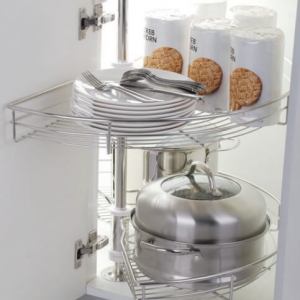 MÂM XOAY INOX MỜ 304 GROB GR304-180B