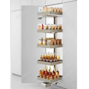 Tủ Kho 5 Tầng Âm Tủ Nhôm Cao Cấp Eurogold EUM5045