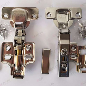 Bản lề Inox 304 giảm chấn lắp nhanh Gerari GL27-AI1 (lắp thẳng)