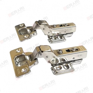 Bản lề Inox giảm chấn lắp nhanh Gerari GL27-I1 (lắp thẳng)