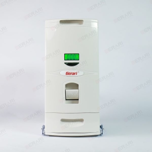 Thùng gạo inox âm tủ điện tử Gerari GAT.A300