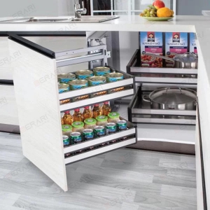 Kệ góc liên hoàn Inox hộp Gerari GL2.90