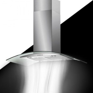 Máy Hút Mùi Kính Cong Chính Hãng  kaff KF-IS90GH