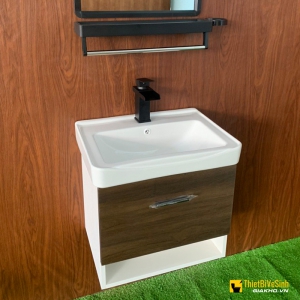 Tủ Chậu Lavabo PVC Cánh Lật Cao Cấp Navier NV-1504