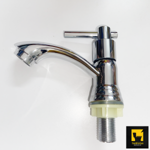 Vòi lavabo lạnh van dài cong Navier NV-707L