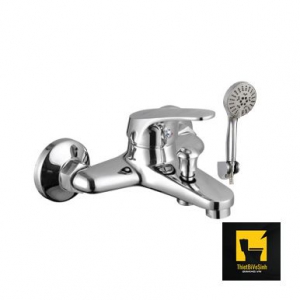 Củ sen nóng lạnh đồng thau mạ crome Navier NV-612