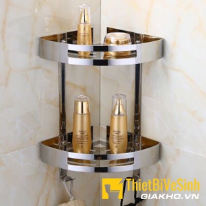 Kệ góc treo tường 2 tầng Navier NV-128