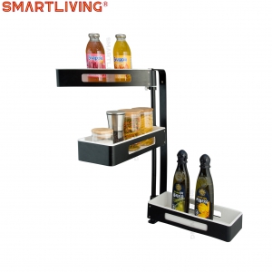 Kệ Xoay 3 Tầng Treo Tường YM001K