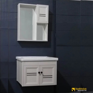 Bộ Tủ Chậu Lavabo Nhôm Navier Cao Cấp NV-463
