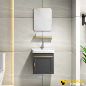 Bộ Tủ Chậu Lavabo Liền Gương Cao Cấp Navier NV-1126X