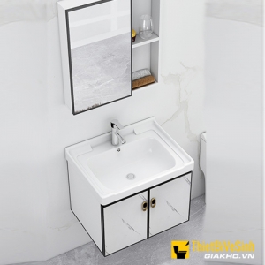 Bộ Tủ Chậu Lavabo Nhôm Navier Cao Cấp NV-458V60